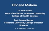 HIV and Malaria