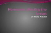 Hormones affecting the breast