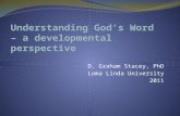 Understanding God’s Word – a developmental perspective