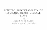 GENETIC SUSCEPTABILITY OF ISCHEMIC HEART DISEASE (IHD )