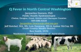 Q Fever in North Central Washington