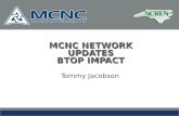 MCNC NETWORK UPDATES BTOP IMPACT