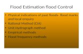 Flood Estimation flood Control