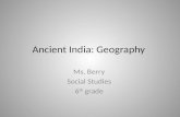 Ancient India: Geography