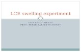 LCE swelling experiment