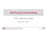HR/Payroll Accounting