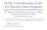 TUNL Contributions in the  US Nuclear Data Program