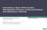 Evaluating  a Ryan  White  Quality  Management Program  using quantitative and qualitative methods