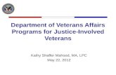 Department of Veterans Affairs Programs for Justice-Involved Veterans