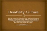 Disability Culture