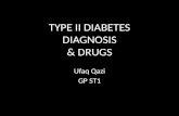 TYPE II DIABETES DIAGNOSIS & DRUGS
