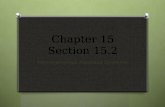 Chapter 15 Section 15.2