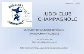 JUDO CLUB CHAMPAGNOLE
