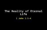 The Reality of Eternal Life