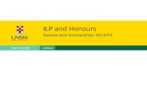 ILP and  Honours