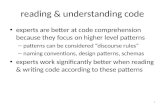 reading & understanding code