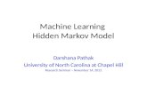 Machine Learning  Hidden Markov Model