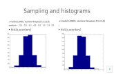 Sampling and histograms