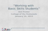 “Working  with  Basic Skills  Students”