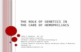 The role of genetics in the care of Hemophiliacs