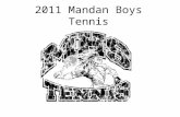 2011 Mandan Boys Tennis