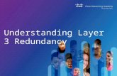 Understanding Layer 3 Redundancy