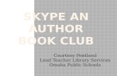 Skype an author book club