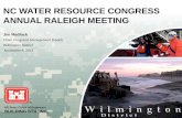 NC WATER RESOURCE CONGRESS  ANNUAL RALEIGH MEETING