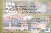 Using Research to Assess, Build and Collaborate with Partners in Child Development