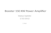 Booster 150 KW Power Amplifier