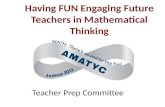 Having FUN Engaging Future Teachers in Mathematical Thinking