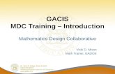 GACIS MDC Training – Introduction