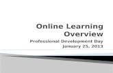 Online  Learning Overview