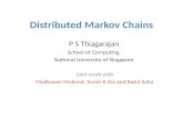 Distributed Markov Chains