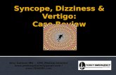 Syncope, Dizziness & Vertigo: Case Review