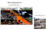 Best Practices A comparison of  Mobile Barriers MBT-1