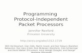 Programming  Protocol-Independent Packet Processors
