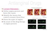Lecture Outcomes:- Define angina pectoris and know the causes