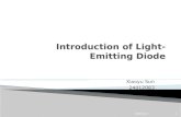 Introduction of Light-Emitting Diode