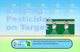 Keeping Pesticides on Target