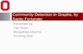 Community Detection in Graphs, by Santo  Fortunato