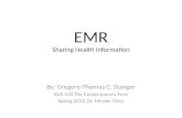 EMR Sharing Health  Information