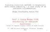 Prof J Craig Mudge FTSE University of Adelaide Australia