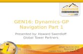GEN16:  Dynamics-GP Navigation Part 1