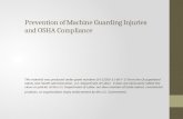 Prevention of Machine Guarding Injuries and OSHA  Compliance