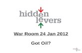 War Room  24 Jan 2012 Got Oil?