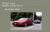 Street Law:  Traffic Infractions