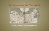 Russia Leading up to World War I