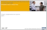 Комплекс решений  SAP Business Suite с СУБД IBM DB2 Откройте  окно в новый мир