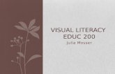 Visual Literacy  EDUC 200